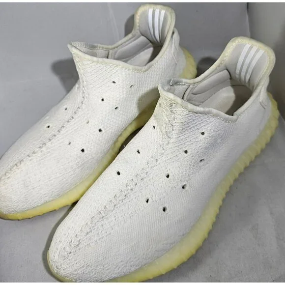 Adidas Men's Yeezy Boost 350 V2 CreamWhite/Triple White Originals